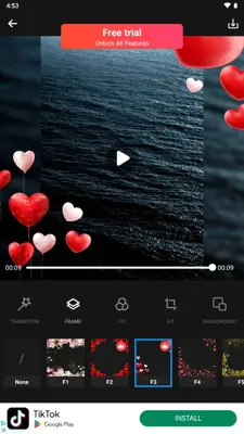 Photo video maker with music android App screenshot 3